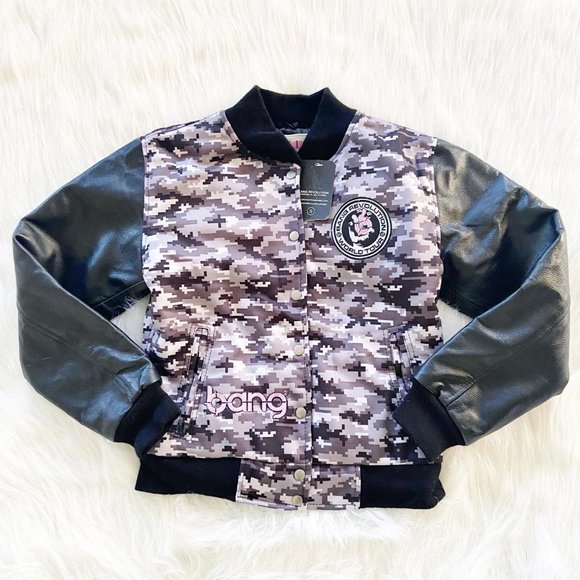 NEW Bang Energy Real Leather Tour Varsity Jacket - Picture 1 of 8